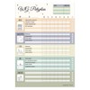 PRICARO One Line Cleaning Plan A4 25 Sheets (Pack of