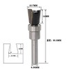 ​1/4 Inch Shank Dovetail Router Bit Woodworking Router Tools Carbide