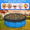 24ft Round Leaf Net Pool Cover, Pool Leaf Net Covers