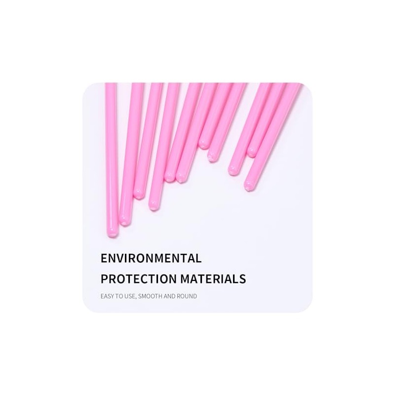 300 piezas de cepillos de pestañas, cepillos de cejas desechables,