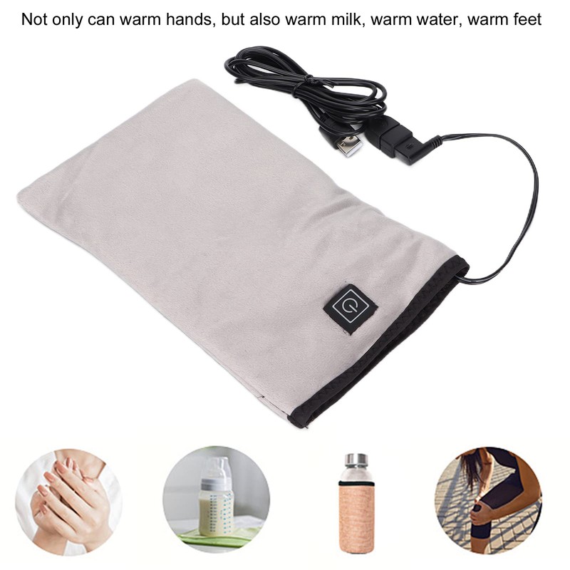 Electric Warming Mitts, Heated Beauty Hand Mittens USB 3 Settings