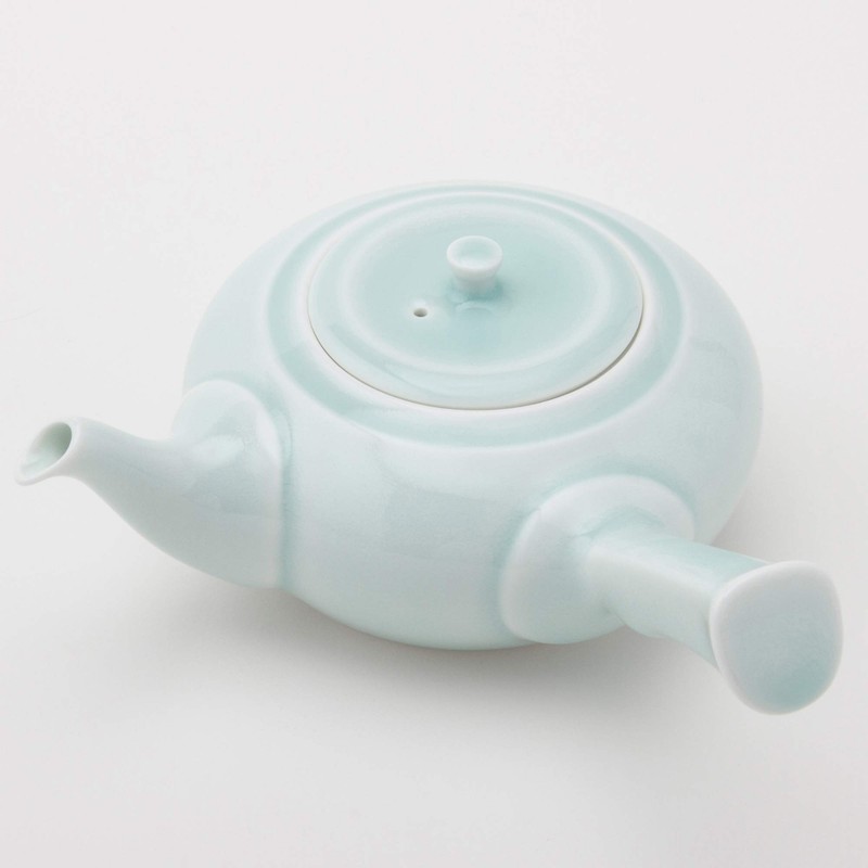 Hasamiyaki Celadon 11439 Teapot and Hot Water Set (Comes with