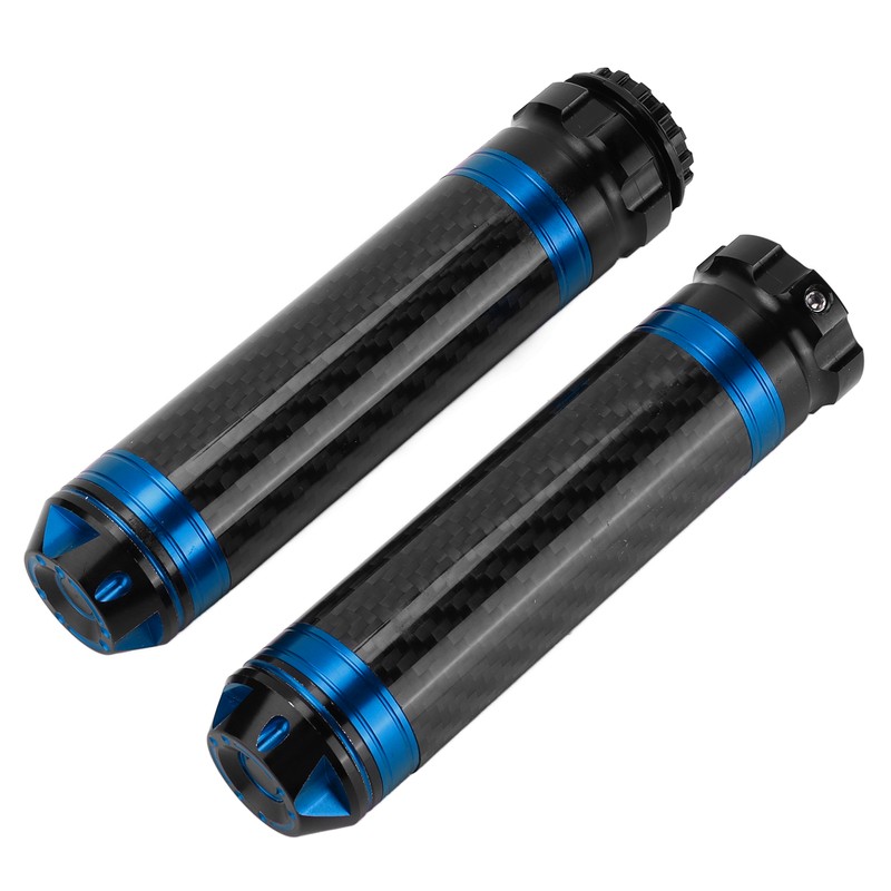 2PCS Motorcycle Handle Bar Grip Cover Carbon Fiber Corrosion Resistant
