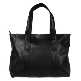 SAFIGLE Tote Bag：Shoulder Bag with Zipper Large Waterproof Foldable Faux Leather Weekender Handbag - Purse for Women for Work College Dating Travel Shopping