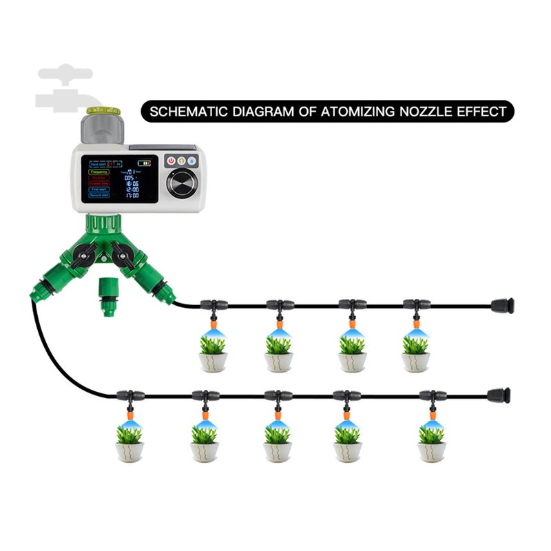 Solar Irrigation Timer 1.2V Ni MH Rechargeable Battery Rain Detection
