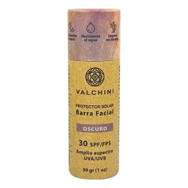 Protector Solar Premium Facial Barra Oscuro Fps 30 Resi Agua