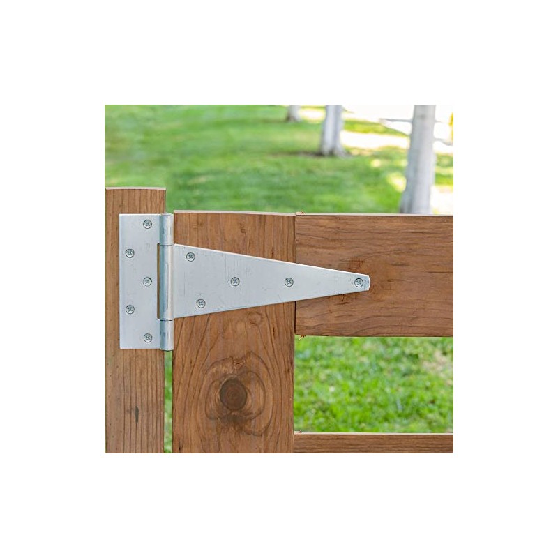 National Hardware N128-959 286BC Extra Heavy T Hinge in Zinc