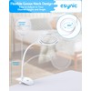 eSynic Desktop Magnifying Glass with Light-Rechargeable 800mAh LED Magnifier –