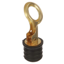 Seachoice Snap-Lock Drain Plug, Brass