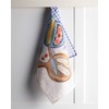 Maison d' Hermine Tea Towel, 100% Cotton Set of 3,