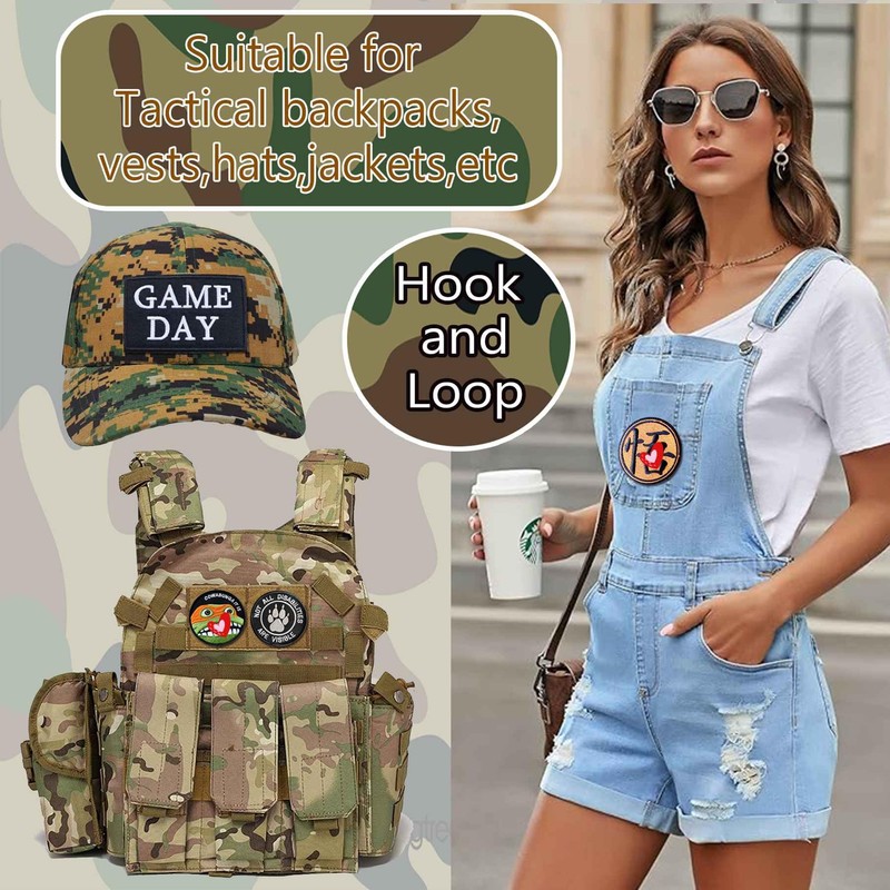 Game Day Anime Patches for Boys, Abilities Paw Tactical Morale