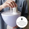Crane Crane White Drop Ultrasonic Cool Mist Teardrop Humidifier, 1