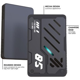 Snblzhef 2.5-Inch Portable External Type-C HDD 2.5 Inch Storage Disk Expansion Storage for PC Laptop 500GB