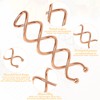 Spiral Hair Pins, 30 Pcs 3 Colors Spiral Bobby Pins,
