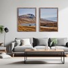 Fisnish 18x24 Picture Frame, Brown 18 x 24 Poster Frame