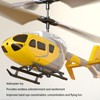 RC Helicopter with Lights 2.5 Channel Drop Resistance Anticollision Rechargeable