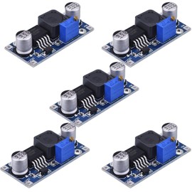 Hailege Set of 5 XL6009 DC-DC Adjustable Boost Module DC3.0-30V to DC 5-35V Output Voltage Power Converter Circuit Board Module 400KHz