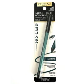 PRO L’Oreal Paris Infallible Pro-Last Waterproof Eyeliner Pencil 945 True Teal NEW