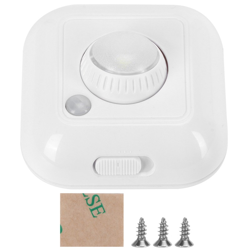 LED Cabinet Lamp 3 Levels Adjustable PIR Motion Human Body
