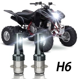 chusyyray FOR Suzuki Ozark 250 2006-2012 2013 2014 Headlight Kit H6 6000K White Bulbs NEW