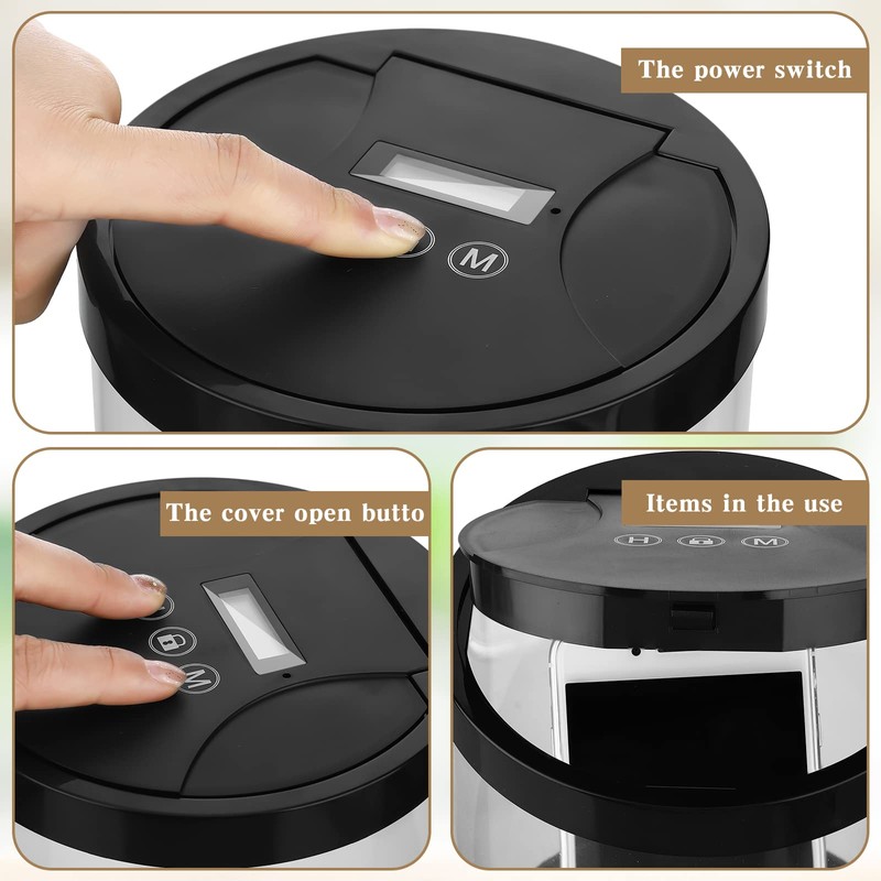 Qualirey Timed Lock Box Multipurpose Time Locking Container Plastic Self