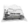 (4 Sets) 3/8-16x4 Stainless Steel Hex Head Screws Bolts, Nuts,