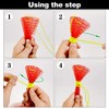 Melon Hammock Watermelon Nets, 18inch 100pcs Heavy Duty Watermelon Net