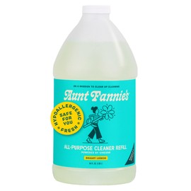 Aunt Fannie's All Purpose Household Cleaner, Multi-surface Spray, Powered by Vinegar for Kitchen, Bath, Windows and Countertops, Lemon Scent (Refill)