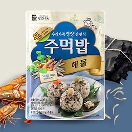 Matissneunpunggyeong 맛있는풍경 주먹밥 해물 24g (8g3봉)  5세트 Delicious Landscape Rice Ball Seafood 24g (8g x 3 Pack) 5 Sets