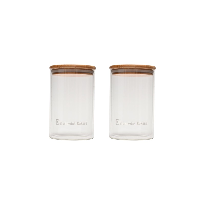 Brunswick Bakers Starter Jar, 1000 ml (Set of 2)