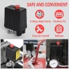 Wadoy Central Pneumatic Air Compressor Pressure Switch Control Valve U