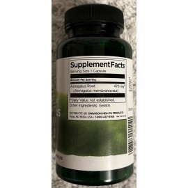 Swanson Astragalus Root 470 mg 2X 100 Caps Energy Boost Immune System