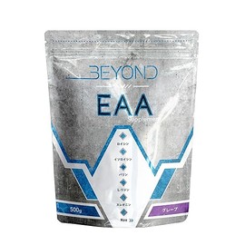 BEYOND ビヨンド 必須アミノ酸 9種類 EAA 人工甘味料不使用 保存料不使用 合成着色料不使用 グレープ味 30食分 500g 国内製造