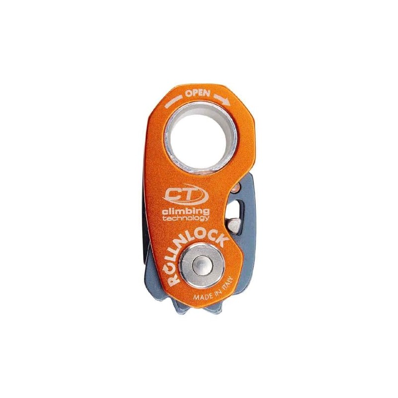 CLIMBING TECHNOLOGY Rollnlock-Anthracite/Orange Insurance Accessory, Multicoloured (Multicoloured), One Size