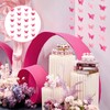 Nzexlyva Pink Butterfly Party Decorations, Fairy Birthday Decorations, 3D Butterflies