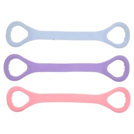 YARNOW 3 Bandas De Resistencia para Mujeres En Forma De 8 con Asas Cuerdas Elásticas para Yoga Y Pilates Bandas De Ejercicio para Estiramientos De Bra