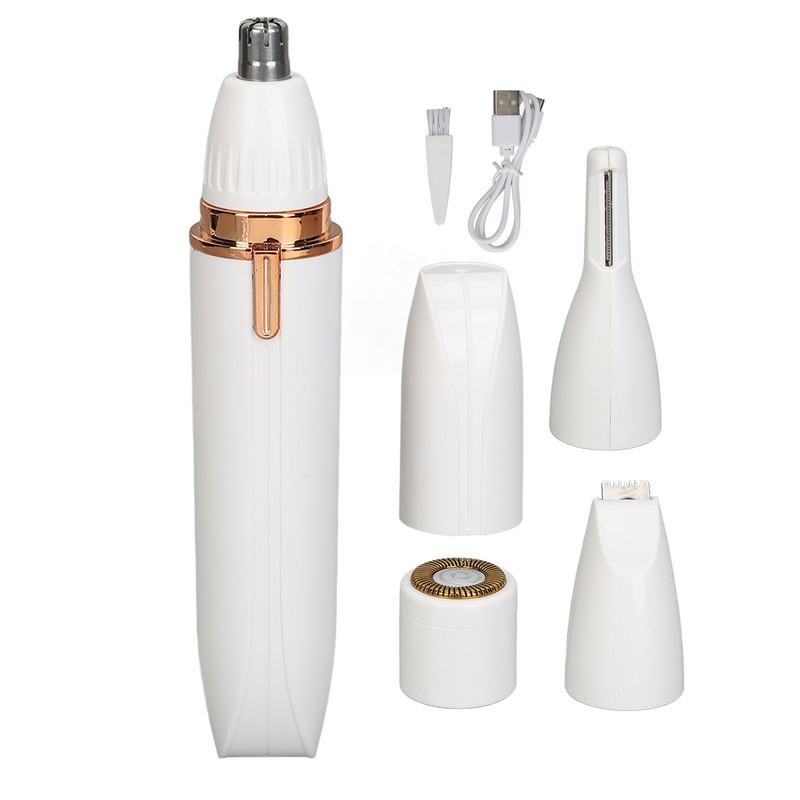 4 In 1 Women Trimmer Set Multifunction Rechargeable Washable Electric