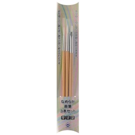Handy Crown Smooth Brush Set, Set of 3