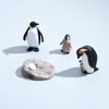 ONEST Mini Penguin Animals Set Penguin Circle Figurines Set Plastic