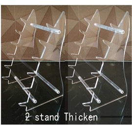 2 Stand Knife Display Stand Arcylic Clear6