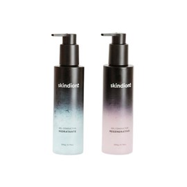 Skindion Kit Gel Hidratante y Gel Regenerativo Facial con Ácido Hialurónico y Colágeno  Conductor de Microcorriente                                   
