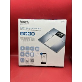 Beurer BF70 Smart Health Management Digital Body Analysis Weighing Scale In Gray