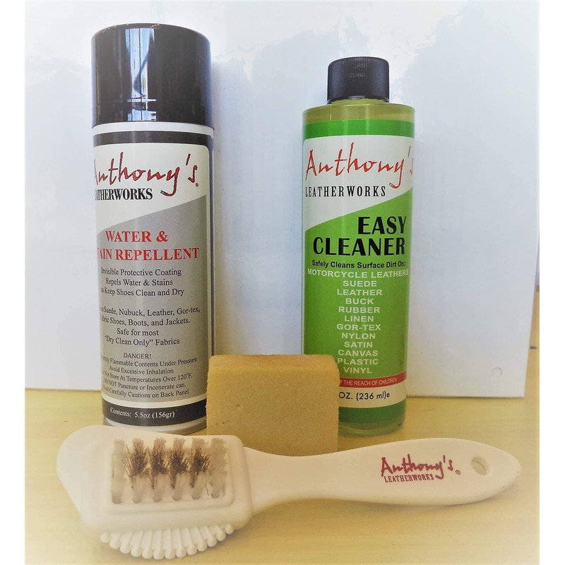Anthony's Leatherworks Total Suede Care Kit for Suede & Nubuck