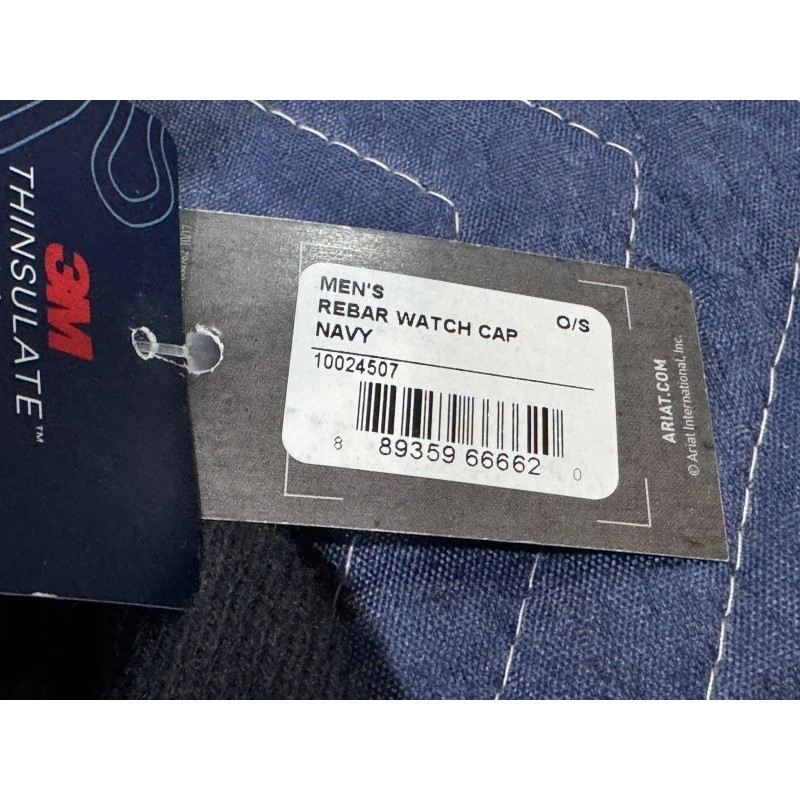 Ariat Beanie Knit Rebar Watch Cap Navy Blue - NWT!!!