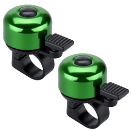 JFmall Bicycle Bell With a Clear Loud Sound, Road Bike and Mountain Bike Bell for Adults, Kids, 8 Colours