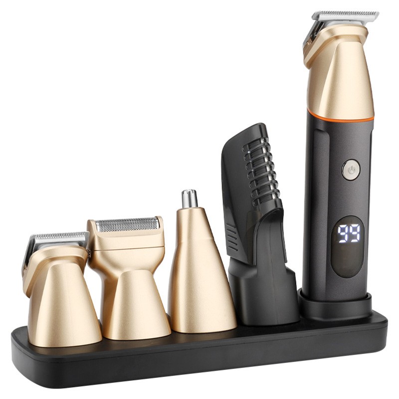 5-IN-1 Men's Hair Clipper Set Beard Shaver Electric Body Hair