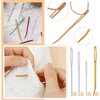 Large Eye Sewing Needles Kit, Stainless Steel Large-Eye Blunt Needles