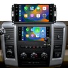 Car Radio for Dodge Ram 1500/2500/3500 2009-2012, Jeep Wrangler JK 2007-2018, Challenger Charger 2008-2010, Chrysler 7 Inch Touch Screen Stereo CarPlay Android Auto GPS Bluetooth SWC FM Backup Camera