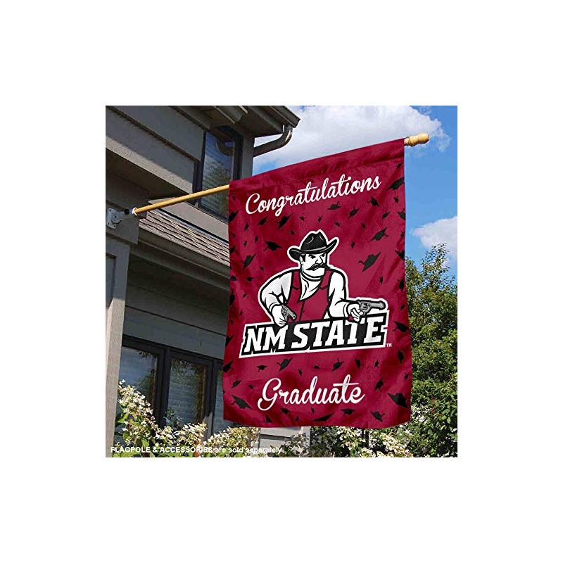 New Mexico State Aggies Graduation Gift Banner Flag