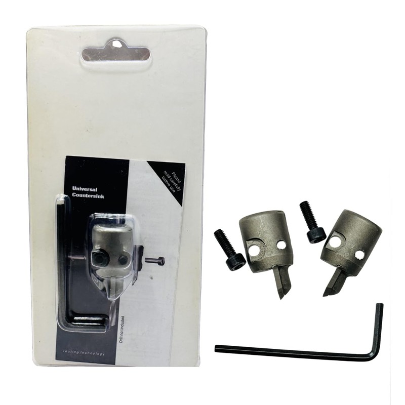 UKDeals Direct® Universal Countersink 3.0mm - 7.2mm Diameter Adjustable Counter
